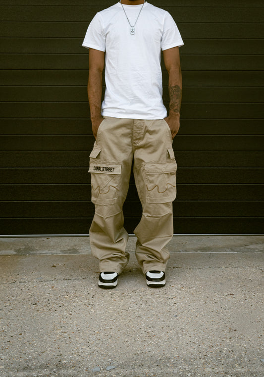 Khaki Hustle Cargos