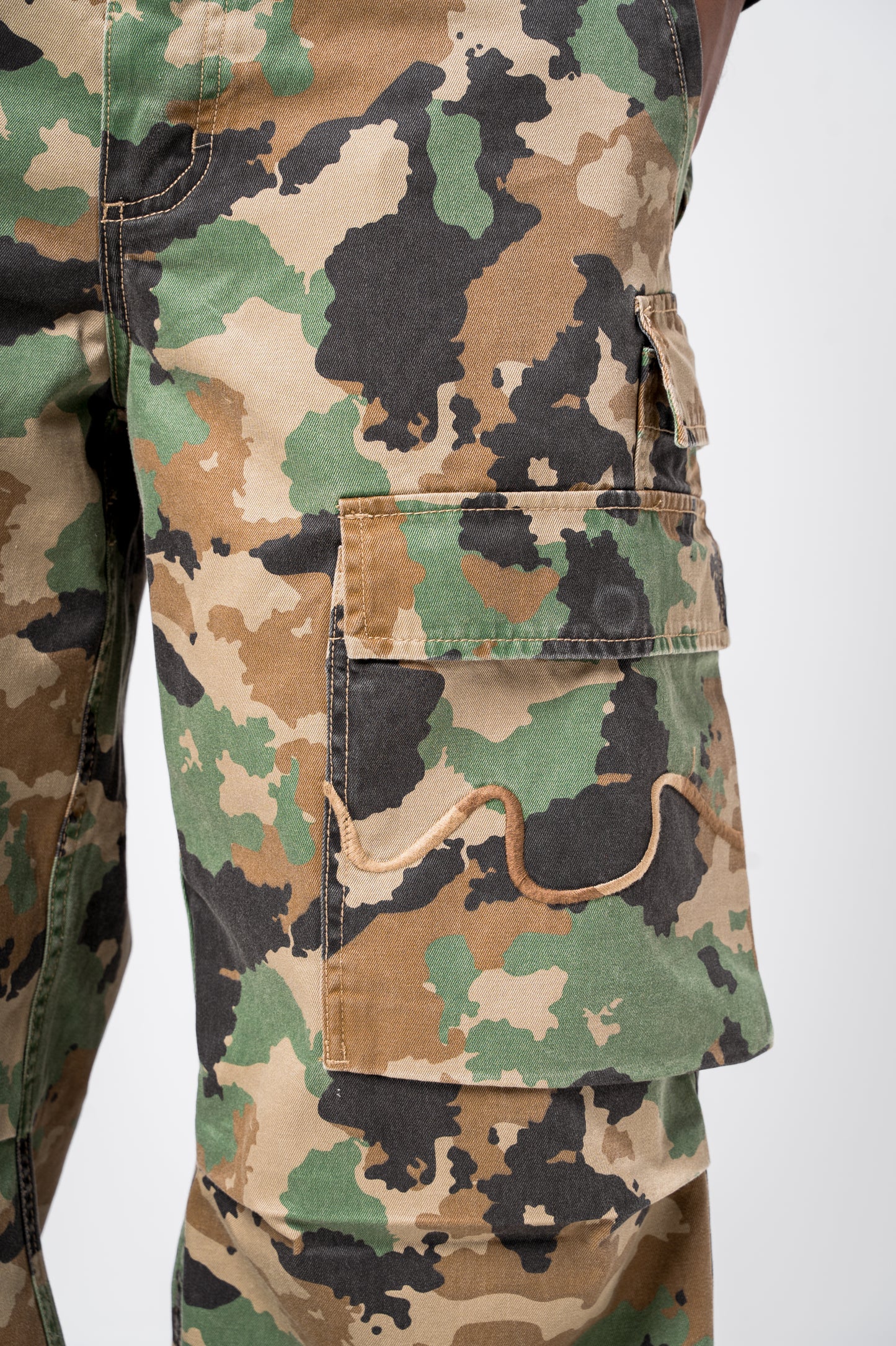 Camo Hustle Cargos