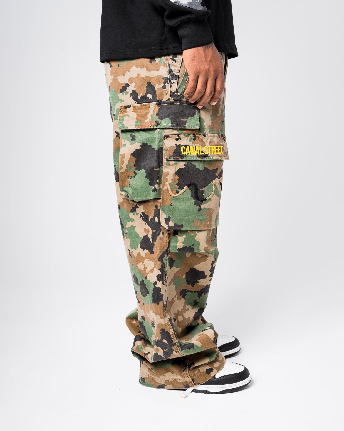 Camo Hustle Cargos